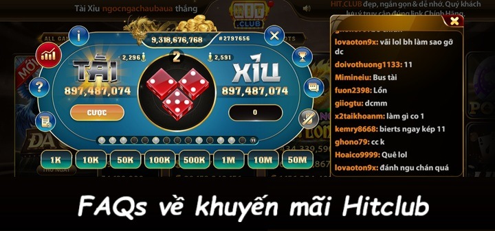 Giải đáp những thắc mắc về khuyến mãi Hitclub