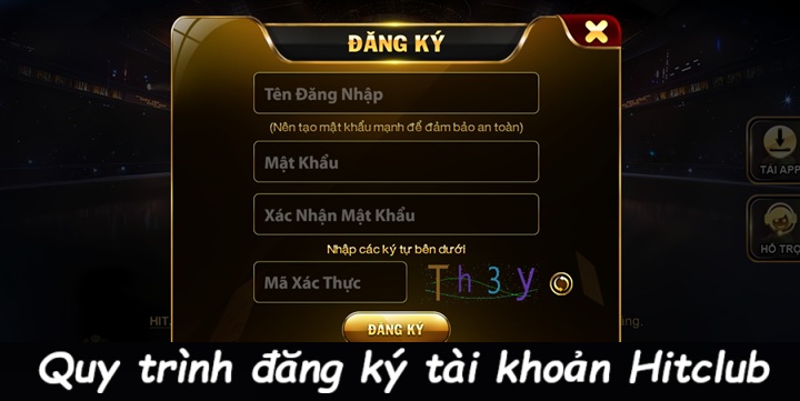 Hướng dẫn đăng ký Hitclub chính thức 